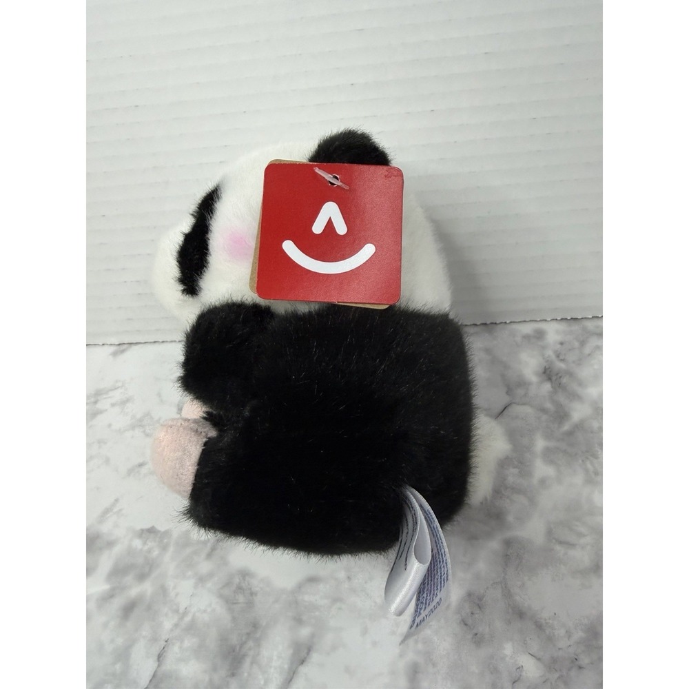 Aurora 5" Precious Panda 16825 Plush Stuffed Animal Toy New W/ Tags Pink Cheeks - Picture 4 of 8
